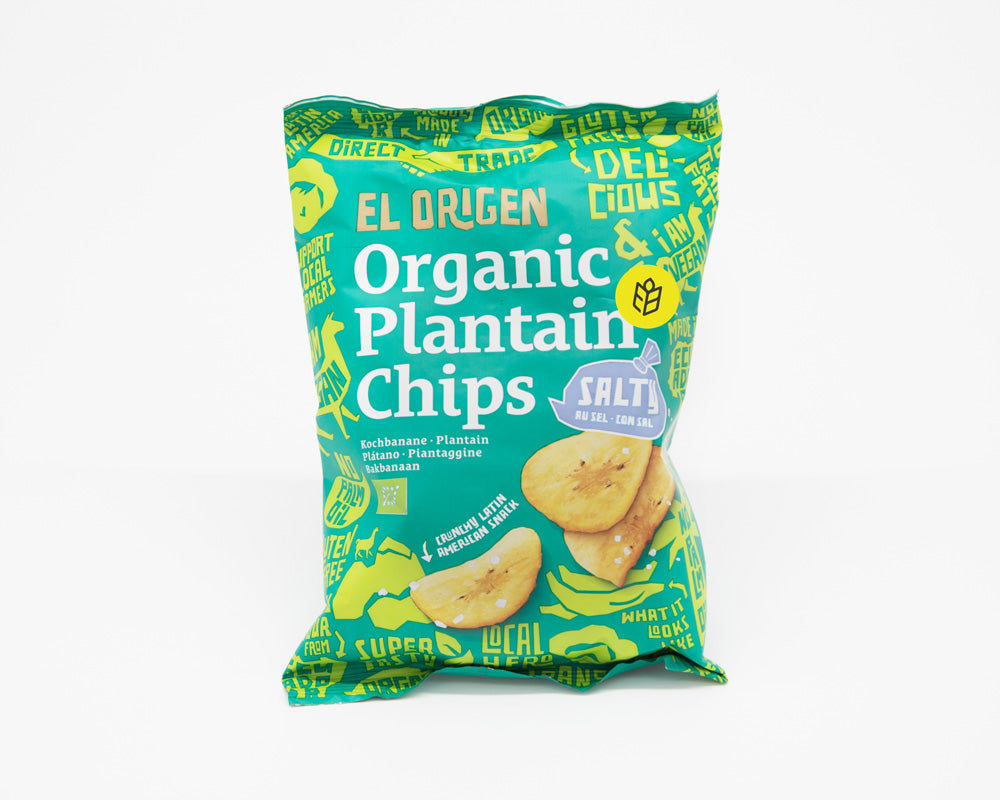 Bio Plantain Chips mit Meersalz
