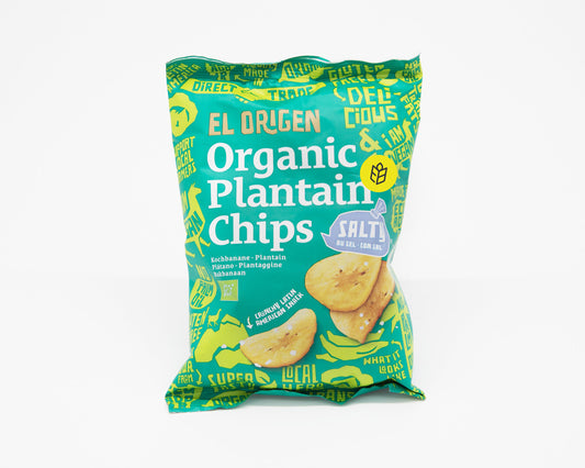 Bio Plantain Chips mit Meersalz